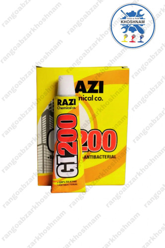 خرید و قیمت چسب سیلیکون پمادی 30 گرمی رازی مدل GI200 با بهترین کیفیت و مناسب ترین قیمت + ارسال فوری