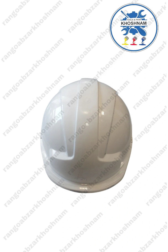 کلاه ایمنی کار در ارتفاع تک پلاست سفید رنگ با چانه بند