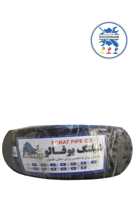 خرید و قیمت شلنگ آب(۱/۴)۱ اینچ (۴)طرح یاسا تک لایه ۳۰متری بوفالو با بهترین قیمت+ ارسال فوری