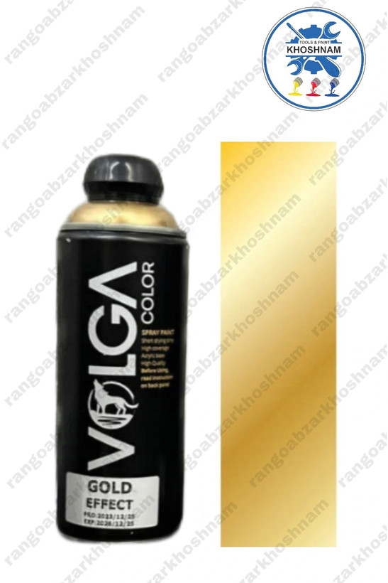 خرید و قیمت اسپری رنگ طلایی ولگا کالر VOLGA حجم ۴۰۰ میل،با بهترین کیفیت ومناسب ترین قیمت+ارسال فوری تهران و شهرستان