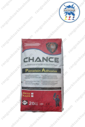 خرید و قیمت چسب کاشی پودری چنس کیسه ۲۰ کیلویی CHANCE، با بهترین ومناسب ترین قیمت + ارسال فوری