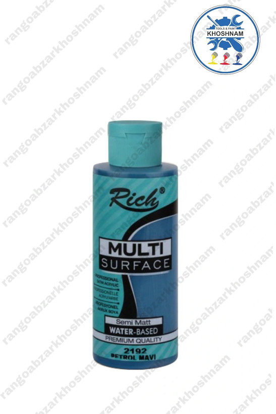 خرید و قیمت رنگ مولتی سورفیس آبی نفتی ریچ کد 2192 حجم 120 میل ،با بهترین کیفیت ومناسب ترین قیمت + ارسال فوری
