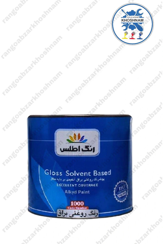 خرید و قیمت رنگ روغنی براق اطلس گالن ۴ کیلویی کد 1000 ،با بهترین کیفیت ومناسب ترین قیمت + ارسال فوری