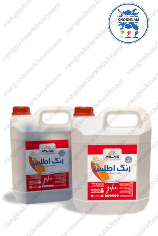 تصویر بستهبندی سیلر زیرسازی زیکا اطلس مخصوص بتونه پایه آب