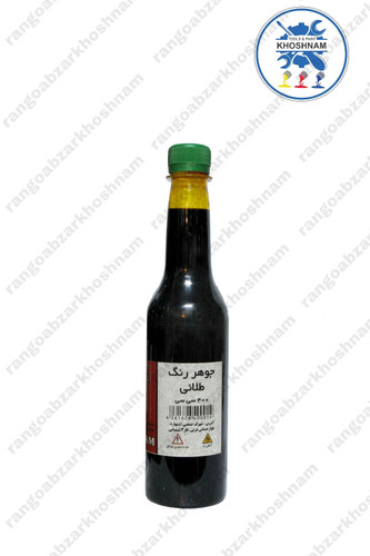 جوهر رنگ طلایی زرفام مخصوص چوب و رزین با پایه تینر فوری و شفافیت بالا