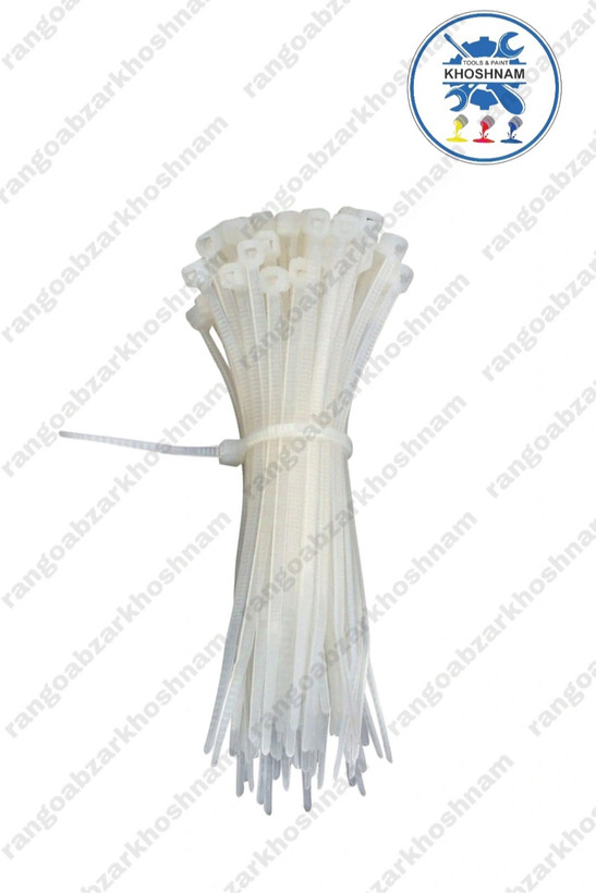 خرید و قیمت بست کمربندی روزا سفید ۳۰ سانتی متر بسته ۱۰۰ عددی، با بهترین کیفیت ومناسب ترین قیمت + ارسال فوری