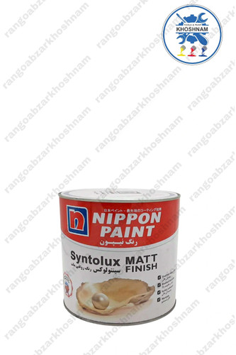 قوطی رنگ روغنی سفید مات نیپون وزن ۱ کیلوگرمی