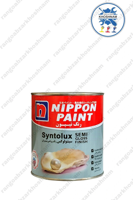 گالن رنگ روغنی نیمهبراقی نیپون ۴ کیلوگرمی