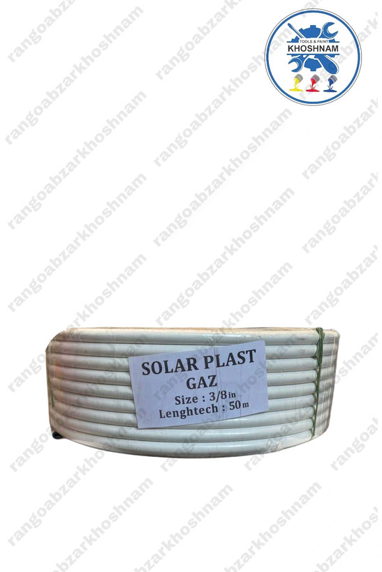 خرید و قیمت شلنگ گاز سفید مواد نو ۳ لایه نخ دار حلقه ۵۰ متری ، با بهترین کیفیت ومناسب ترین قیمت + ارسال فوری