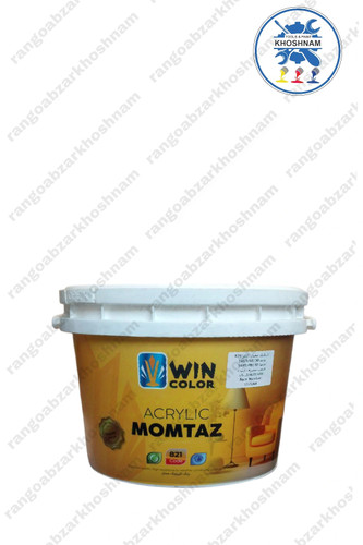 تصویر رنگ اکریلیک ممتاز مات وین کالر گالن ۴ کیلویی کد ۸۲۱