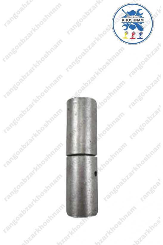 لولا آهنی دو پارچه ۱۶ طول ۵.۵ سانتی متر ایدهآل سفید