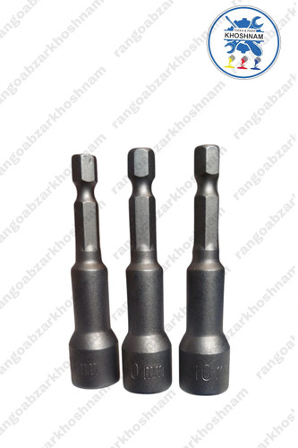 بکس سر دریلی مگنت دار ایکس اف XF سایز ۱۰ میلی متر