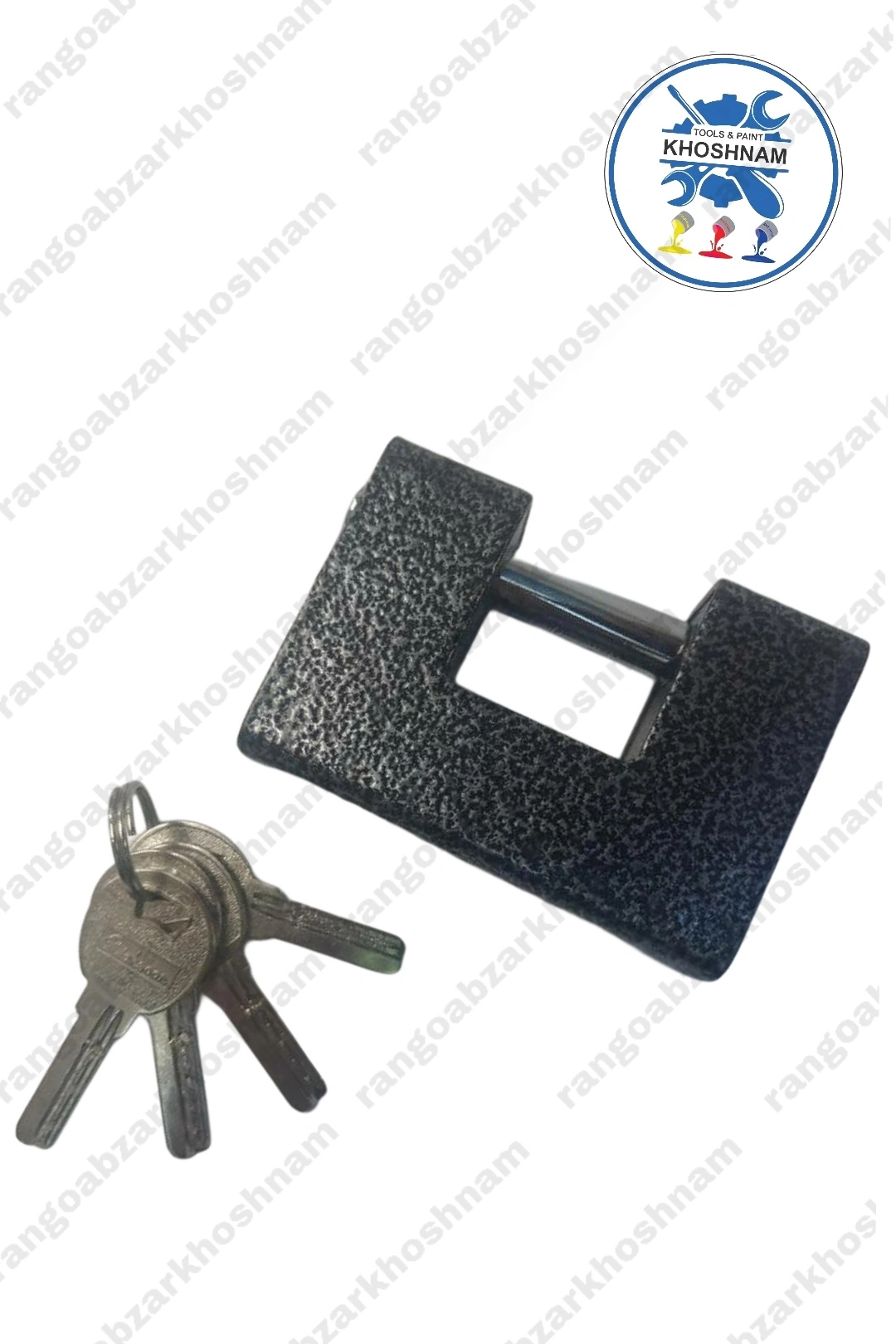 قفل کتابی روکش‌دار چکشی ریچسون RICHSOON سایز ۸۰ فنردار مقاوم و ضدبرش