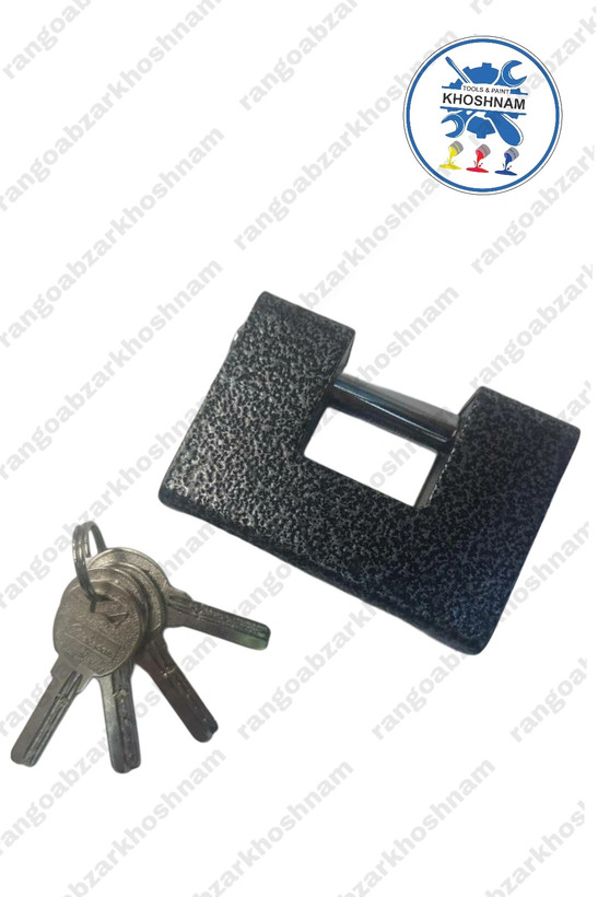 قفل کتابی روکشدار چکشی ریچسون RICHSOON سایز ۸۰ فنردار مقاوم و ضدبرش