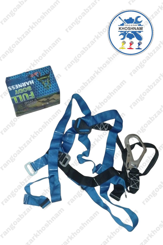 کمربند ایمنی شورتی فول بادی ایرانی مناسب کار در ارتفاع با قلاب فلزی