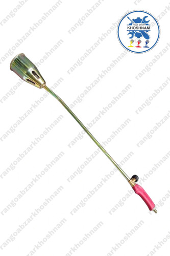 تصویر سرپیک ایزوگام صنعتی با دسته قرمز و شعلهافکن بزرگ در کنار کارتنهای تینر