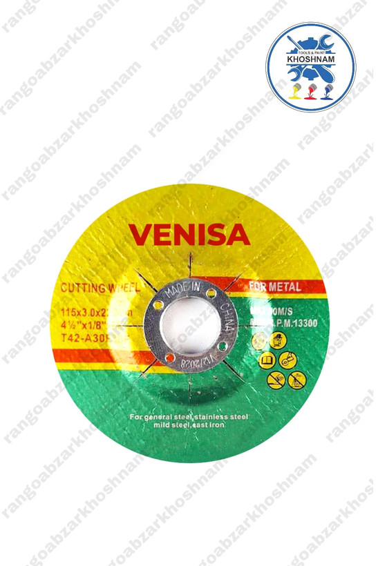 صفحه برش مینی آهن ونیسا 115 میلیمتری مناسب برش فلزات