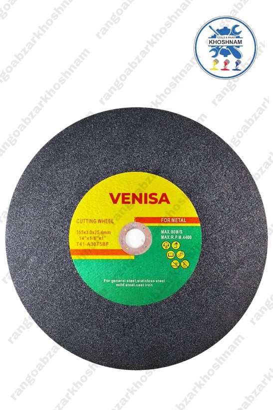 صفحه پروفیلبر ونیسا 355×3 میلیمتری مناسب برش پروفیلهای فلزی ضخیم